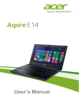 Acer Aspire E5-472G User manual