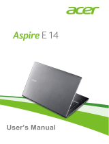Acer Aspire E5-475 User manual