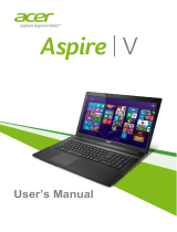 Acer Aspire V3-772G User manual