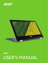Acer Spin 1 - SP111-32 User manual