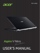 Acer Aspire V 15 Nitro - VN7-593G User manual