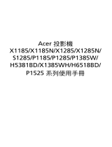 Acer M445 User manual
