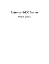 Acer Extensa 6600 User manual
