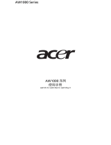 Acer AW1000-AW170 User manual