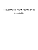 Acer TravelMate 7730G Quick start guide