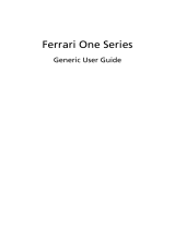 Acer F-20 - Ferrari User manual
