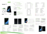Acer B1-A71 Quick start guide