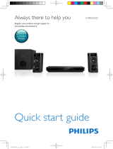 Philips HTB5255D/12 Quick start guide