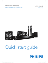 Philips HTS5583/12 Quick start guide