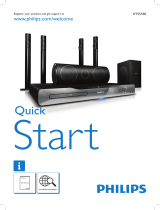 Philips HTS5590/12 Quick start guide