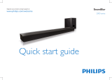 Philips CSS2123/12 Quick start guide
