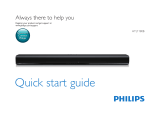 Philips HTL1180B/12 Quick start guide