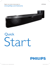 Philips HTS7140 Quick start guide
