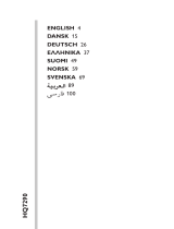 Philips HQ7290/16 User manual