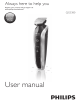 Philips QG3380 User manual