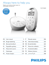 Philips AVENT ECOUTE-BEBE SDC620 User manual