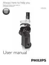 Philips HR1055/91 User manual