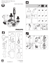 Philips HR1370/91 User manual