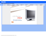 Philips 190C8FS/00 User manual