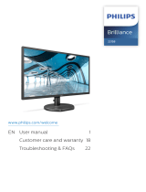 Philips 221S8LDAB/00 User manual