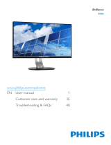 Philips 258B6QJEB/00 User manual