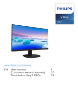 Philips 273V7QJAB User manual