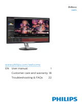 Philips 328P6AUBREB/01 User manual