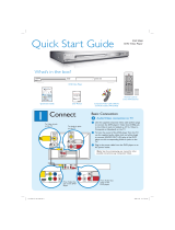Philips DVP3960/37 Quick start guide