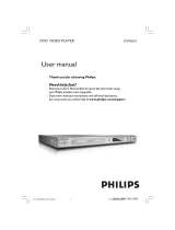 Philips DVP3010 User manual