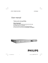 Philips DVP3005K/69 User manual