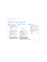 Philips PET722/98 Quick start guide