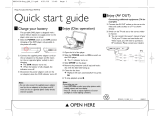 Philips PET941D/12 Quick start guide