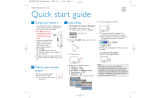 Philips DCP951/37B Quick start guide