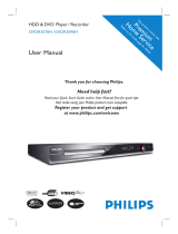 Philips DVDR3570H/05 User manual