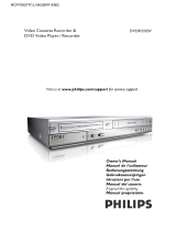 Philips DVDR3320V/01 User manual