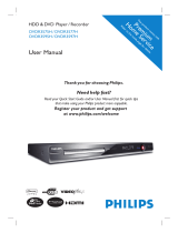 Philips DVDR3577H User manual