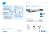 Philips DVDR3380/05 Quick start guide