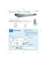Philips DVP3020/05 Quick start guide