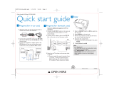 Philips PET7402 Quick start guide