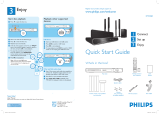 Philips HTS3568/05 Quick start guide
