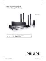 Philips HTS3548/93 User manual