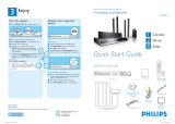 Philips HTS3548/93 Quick start guide