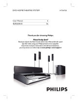 Philips HTS4750/93 User manual