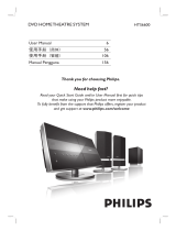 Philips HTS6600/55 User manual