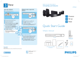 Philips HTS3164/05 Quick start guide