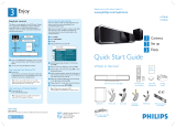 Philips HTS8150 Quick start guide