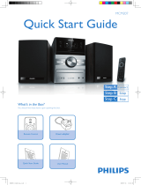 Philips MCM207/12 Quick start guide
