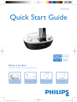 Philips AZD208 Quick start guide