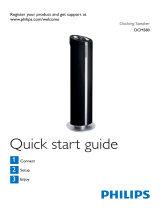 Philips DCM580/05 Quick start guide