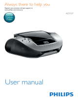 Philips AZ1137/12 User manual